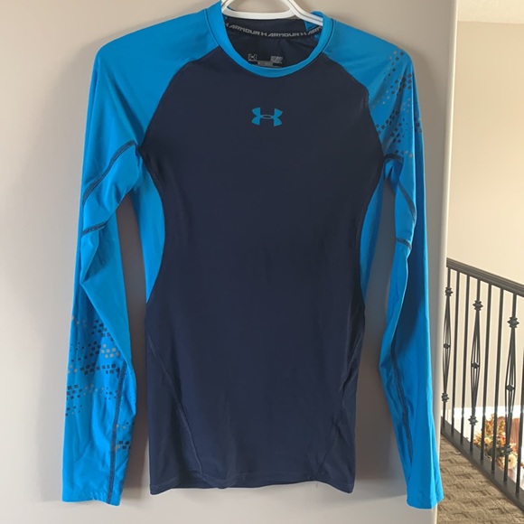 Men’s Small Under Armour heatgear Compression Long Sleeve - Picture 4 of 6